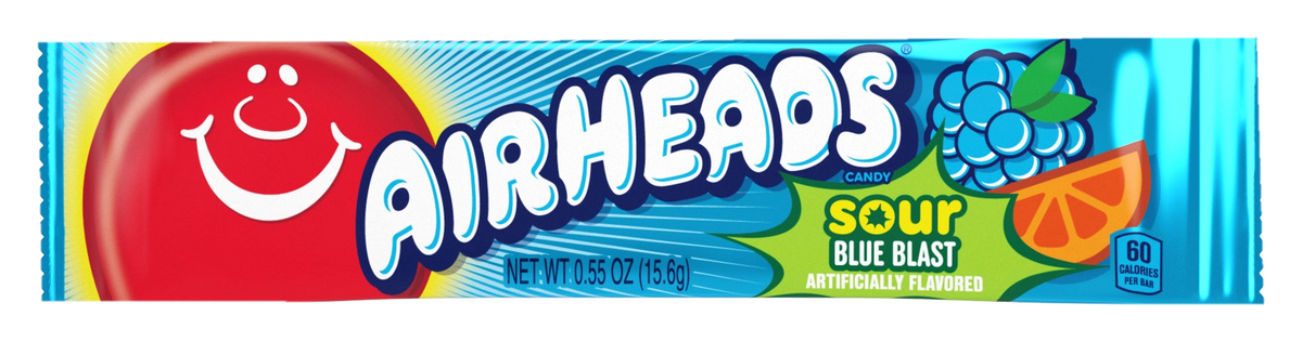 Airheads Sour Blue Blast