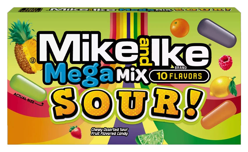 Mike and Ike Mega Mix Sour