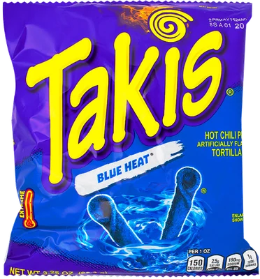 Takis Blue Heat