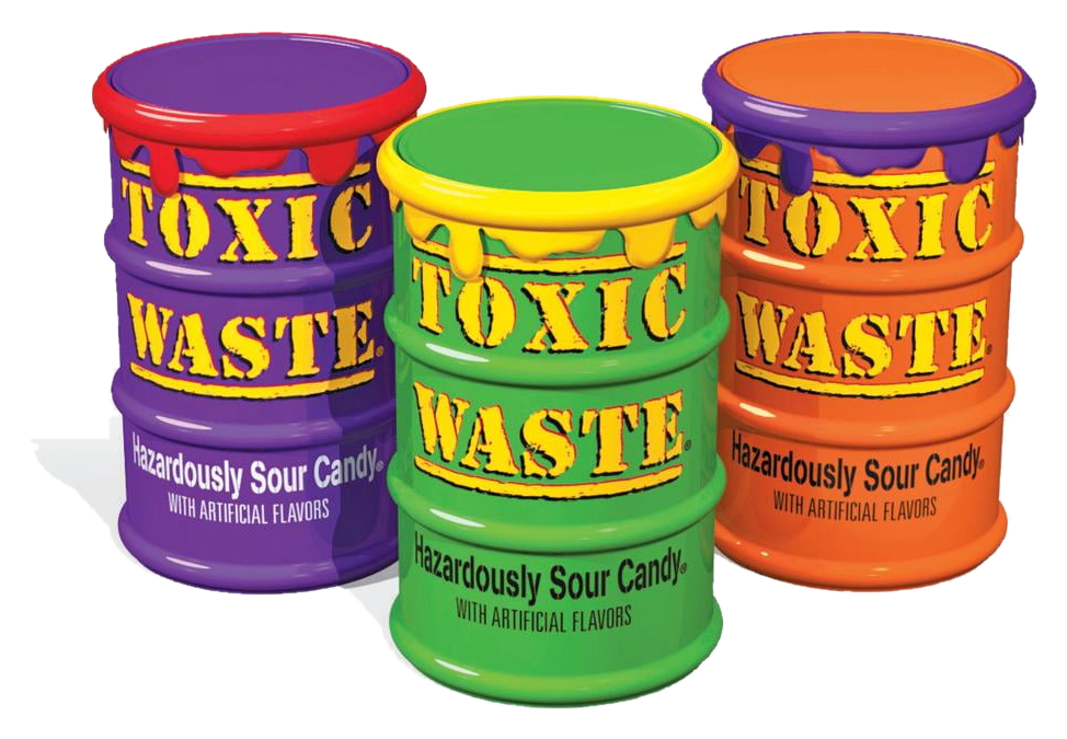 Toxic Waste Colour Drums