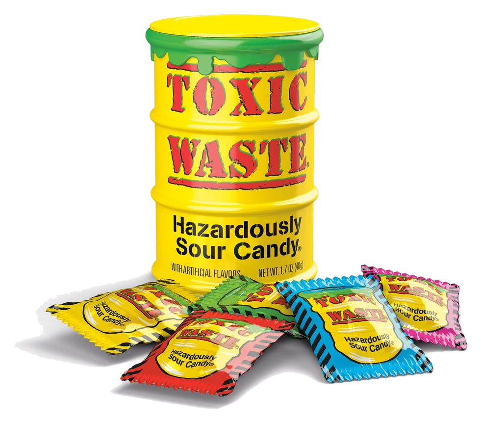 Toxic Waste Yellow Drums