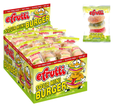 eFrutti Sour Gummi Burger