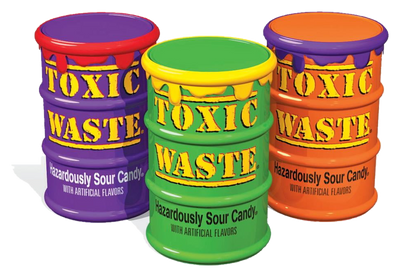 Toxic Waste Colour Drums