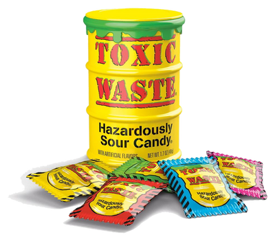 Toxic Waste Yellow Drums