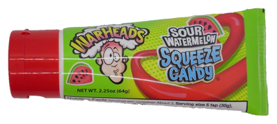 Warheads Sour Squeeze Candy Watermelon
